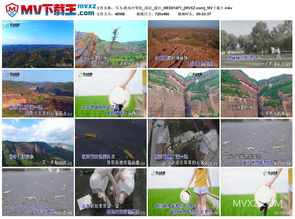 马飞-秋风中等你_国语_流行_MED01471